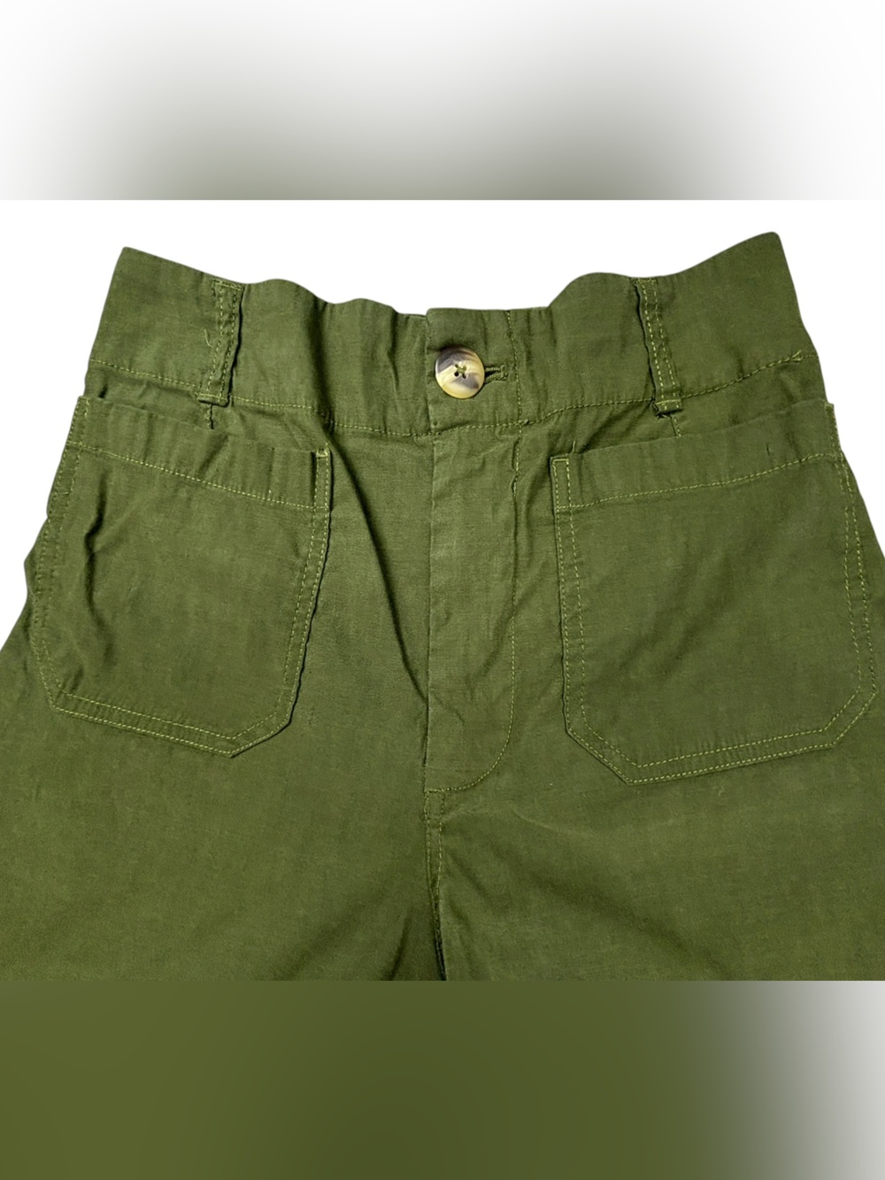 Maeve | The Collette | Linen Crop Wide Leg Pant | Size 27 | Excellent Condition! - Picture 3 of 8